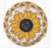 Earth Rugs IC-595 Sunflower Printed Coaster 5``x5``