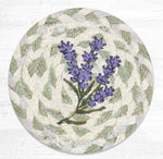 Earth Rugs IC-611 Lavender Printed Coaster 5``x5``