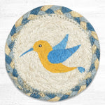 Earth Rugs IC-613 Hummingbird Printed Coaster 5``x5``