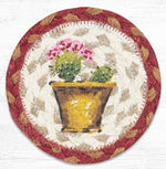 Earth Rugs IC-617 Cactus Printed Coaster 5``x5``