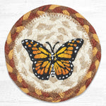 Earth Rugs IC-630 Monarch Printed Coaster 5``x5``