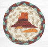 Earth Rugs IC-782 Butte Printed Coaster 5``x5``