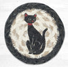 Earth Rugs IC-9-238 Crazy Cat Printed Coaster 5``x5``