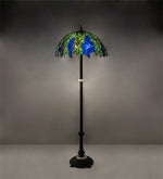 Meyda Lighting 31113 60"H Tiffany Honey Locust Floor Lamp