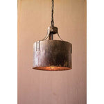 Kalalou CCG1316  Metal Cylinder One Light Pendant