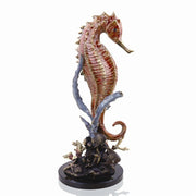 SPI Large Seahorse with Coral Figurine Figure