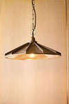 Kalalou CLL2481 Metal Pendant Lamp with Mirror Detail