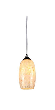 Chloe Lighting CH3CC42CC05-DP1 Bellona Mosaic 1 Light Ceiling Mini Pendent 5`` Shade