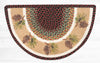 Earth Rugs SCP-81 Pinecone Printed Slice 18``x29``