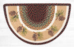 Earth Rugs SCP-81 Pinecone Printed Slice 18``x29``