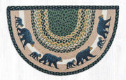 Earth Rugs Mama & Baby Bear Printed Slice 18