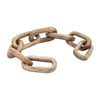 Sagebrook Home 17038-01 Wood, 23" 8-Link Chains, Brown