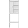 Better Home Products 3409-ACE-WHT Ace Over -the-Toilet Storage Shelf In White