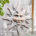 SPI Home Half Face Sun Wall Plaque