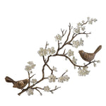 SPI Home 33515 Birds & Cherry Blossom Wall Plaque for Wall Decor