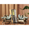 SPI Home 33537 Frogs Reading on Sofa Bookends - Home Decor