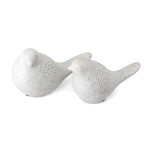 IMAX Worldwide Home Dulcet Ceramic Bird Statuary - Set of 2