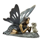 SPI Home First Friend Garden Sculpture (fairy and rabbit)