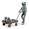 SPI Home Decorative Frog Family Wagon Planter for Plants
