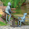 SPI Home 34551 Playground Days Frogs Garden Sculpture for Garden Decor