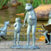 SPI Home Summertime Treat Garden Sculpture (frog parent and child)