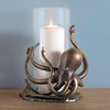 SPI Home Octopus Hurricane Candleholder