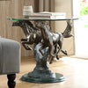 SPI Home Running Horse Pair End Table