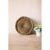 Kalalou NRV2141 Round Velvet Cushion Avocado