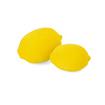 Imax Worldwide Home Cyprus Flocked Decorative Lemons - Set of 2