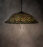 Meyda Lighting 36856 20" Wide Tiffany Fishscale Pendant