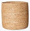 Earth Rugs SGB-01 Natural Sedge Grass Basket 6``x6.5``