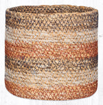 Earth Rugs SGB-02 Honeycomb Sedge Grass Basket 5.5``x5.5``