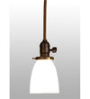 Meyda Lighting 37015 5"H Revival Chelsea Goblet Mini Pendant