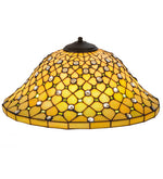 Meyda Lighting 37421 18" Diamond & Jewel Recurve Lamp Shade