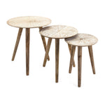 IMAX Worldwide Home Cashel Round Tables - Set of 3