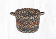 Earth Rugs UB-51 Fir/Ivory Utility Basket 9``x7``