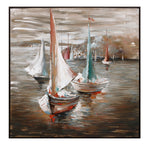 IMAX Worldwide Home Sail Away Oil Painting