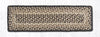 Earth Rugs RC-17 Chocolate/Natural Rectangle Stair Tread 27"x8.25" (Set of 13)