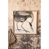 Kalalou CHH1286 Crane Print Under Glass