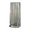 Sagebrook Home 18563-02 Glass, 12" Paper Bag Vase, Smoke