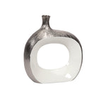 IMAX Worldwide Home Riley Small Metallic Vase