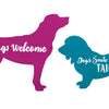 IMAX Worldwide Home Dog Wall Decors - Set of 2