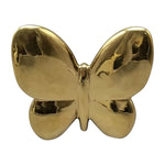 Sagebrook Home 18430-02 Ceramic, 8" Balloon Butterfly, Gold