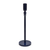 Sagebrook Home 18191-04 Metal, 12" Traditional Taper Candleholder, Navy