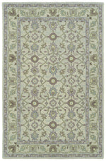 Kaleen Rugs Solomon Collection 4060-77 Silver Area Rug