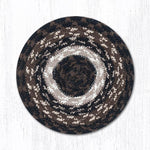 Earth Rugs C-313 Mocha/Frappuccino Round Coaster 4``x4``