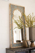 Kalalou CCG1302 Painted Wooden Mirror