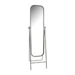 Sagebrook Home 18573 Metal, 21X69 Floor Mirror On Stand, Black