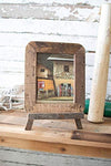 Kalalou NMCC1160 Recycled Wood Photo Frame with Easel