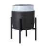 IMAX Worldwide Home Miller Large Ceramic Planter with Stand